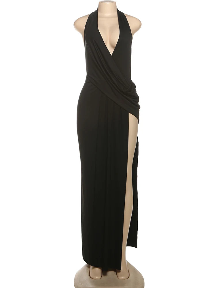 Sovera Elegant Split Dress